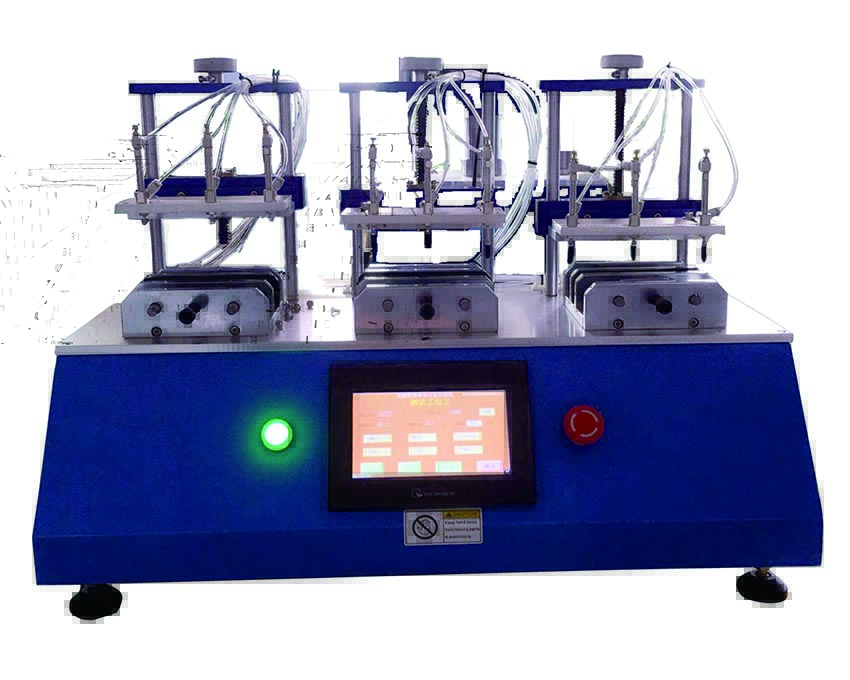 三工位氣動按鍵壽命試驗機